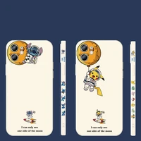pokemon pikachu for iphone11 12 pro max mini iphone x xs xr se anti fall cell phone case fashion cartoon silicone case