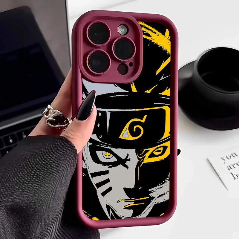 Чехол с изображением аниме Учиха Обито для Oppo A55 A38 A53 A58 A72 A76 A17k A18 A31 A35 A11 A15 A57 A17 A16 A54