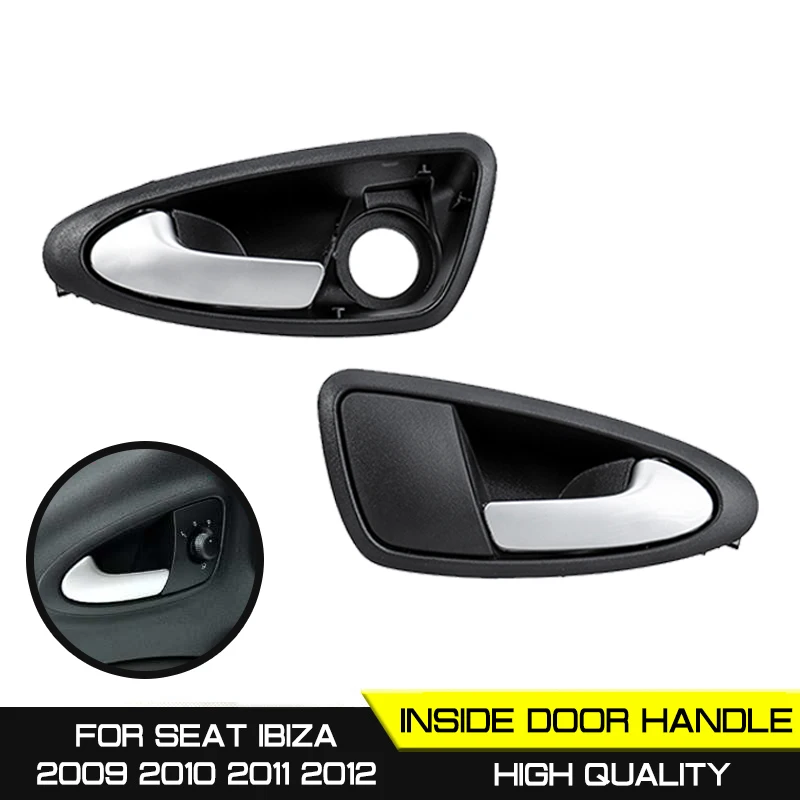 

Car Auto Inner Door Handles Inside Inner knob Interior Door Handle For SEAT Ibiza 2009 2010 2011 2012 6J0837113A GW