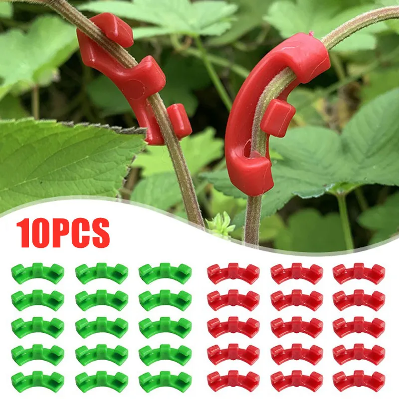 

10PCS 90 Degree Plant Bender Low Stress Training PVC Branches Trainers Bending Clips Twig Clamps Plant Growth Manipulation Kits