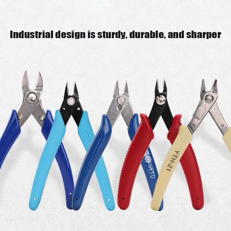 

Electric Cable Peeler Manual Tools Side Cutter Forceps Pocket Electrician Scissors Press Pliers Professional Survival Hand Tool
