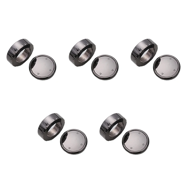 

5X For Idrive Car Multimedia Button Cover Trim Knob Sticker For -BMW F10 F18 F07 F20 F21 F06 F12 F30 F01 F02 F25 F26