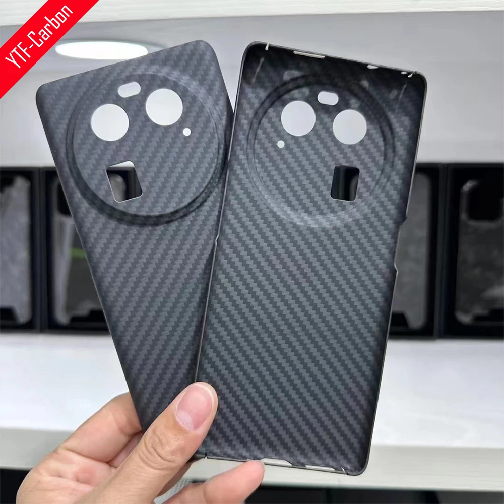YTF-углеродное реальное углеродное волокно чехол OPPO Find X6 Pro Ceramic Edition Aramid fiber Thin