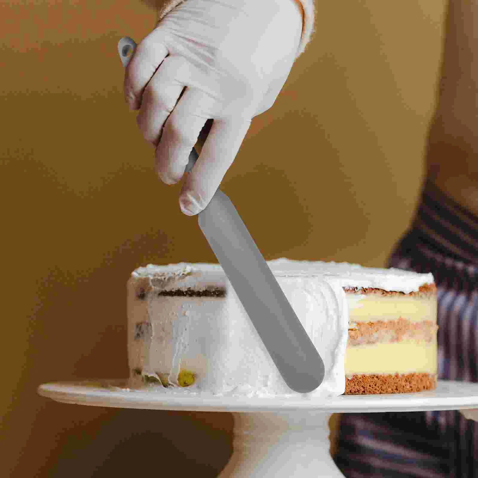 Силиконовая лопаточка жаровня скребок для масла торта износостойкий силикагель