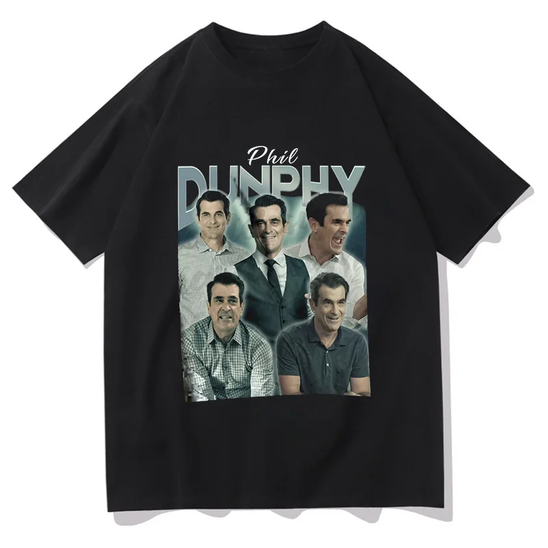 

Phil Dunphy Print Men T Shirt Hip Hop T Shirts Camisas Streetwear Oversized Hipster T-shirts Men Clothing Hombre Aesthetic