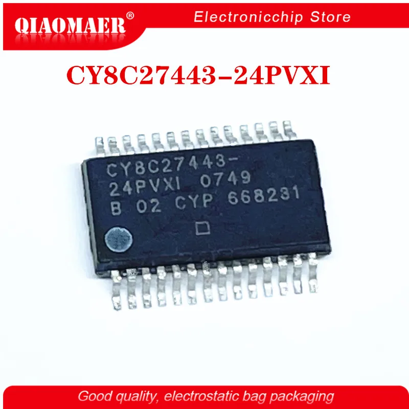 

5pcs/lot CY8C27443-24PVXI CY8C27443 CY8C27443-24 8C27443 SSOP-28