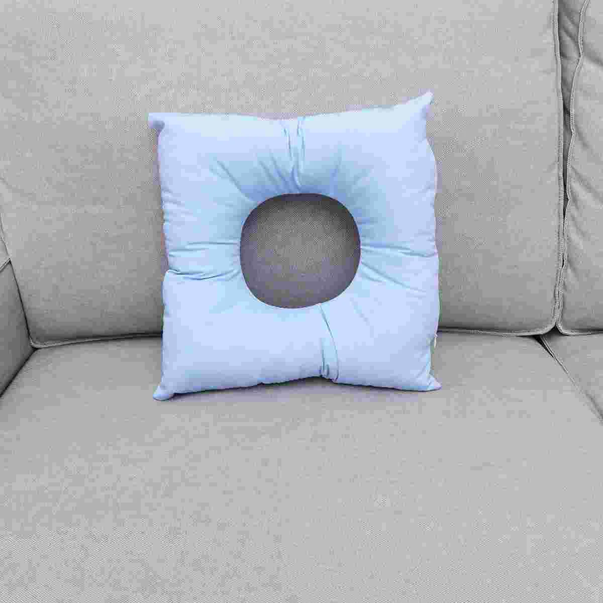 Розовая квадратная массажная подушка для лица спа-красота парков подголовник