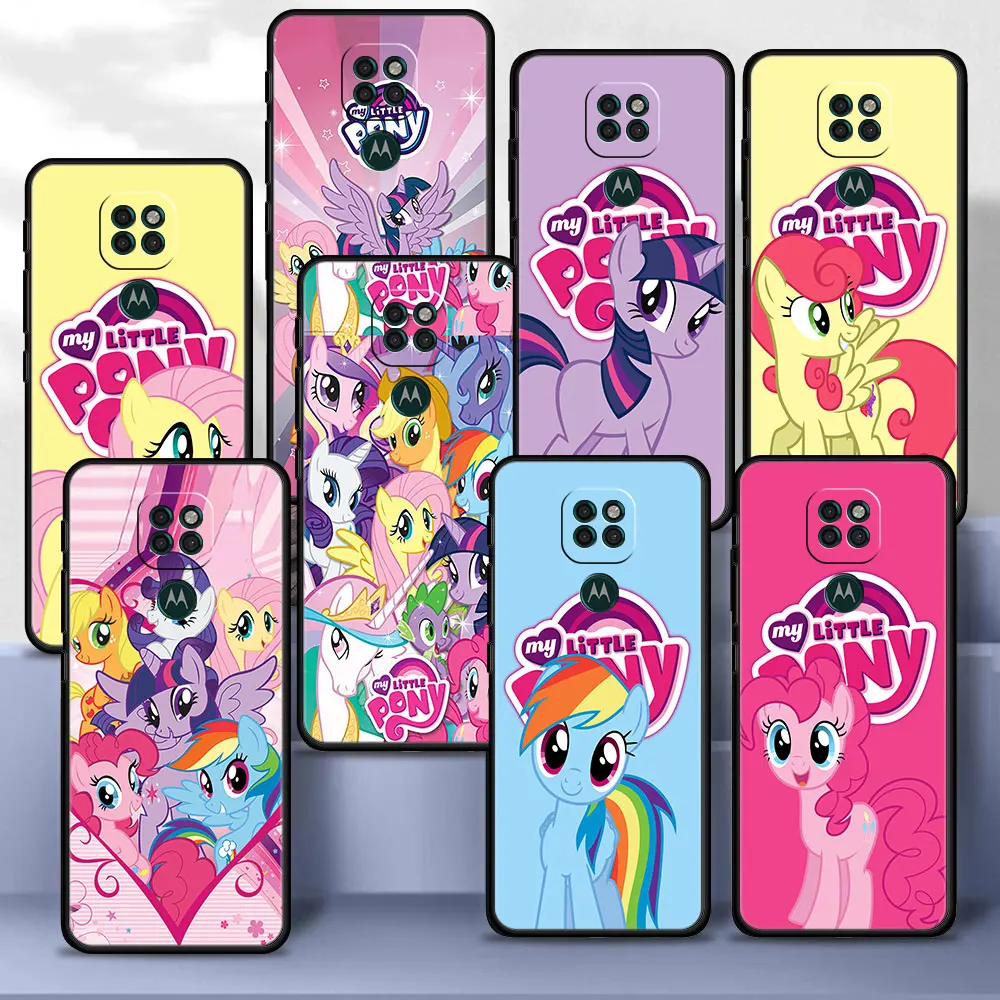 

Case Cover for Motorola Moto G30 G9 One Fusion G Stylus Edge 20 Plus G50 G60 G60s G8 E6s Hyper Capinha My Little Pony Kids