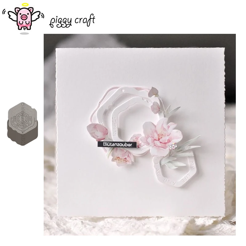 

Металлические Вырубные штампы, форма для вырезания, шестигранная алфавитная рамка, скрапбукинг, бумажный нож, форма, лезвие, перфоратор, тра...