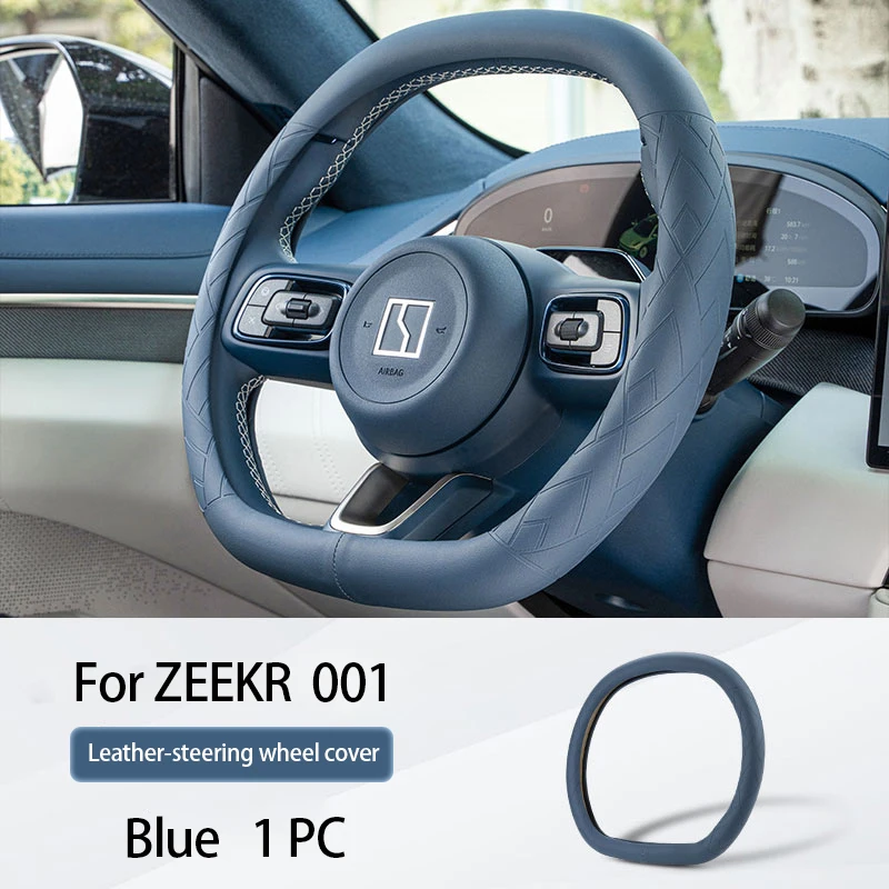 

для ZEEKR чехол на руль NAPPA кожа ручка руля перчатки аксессуары для салона автомобиля 001/009/7x