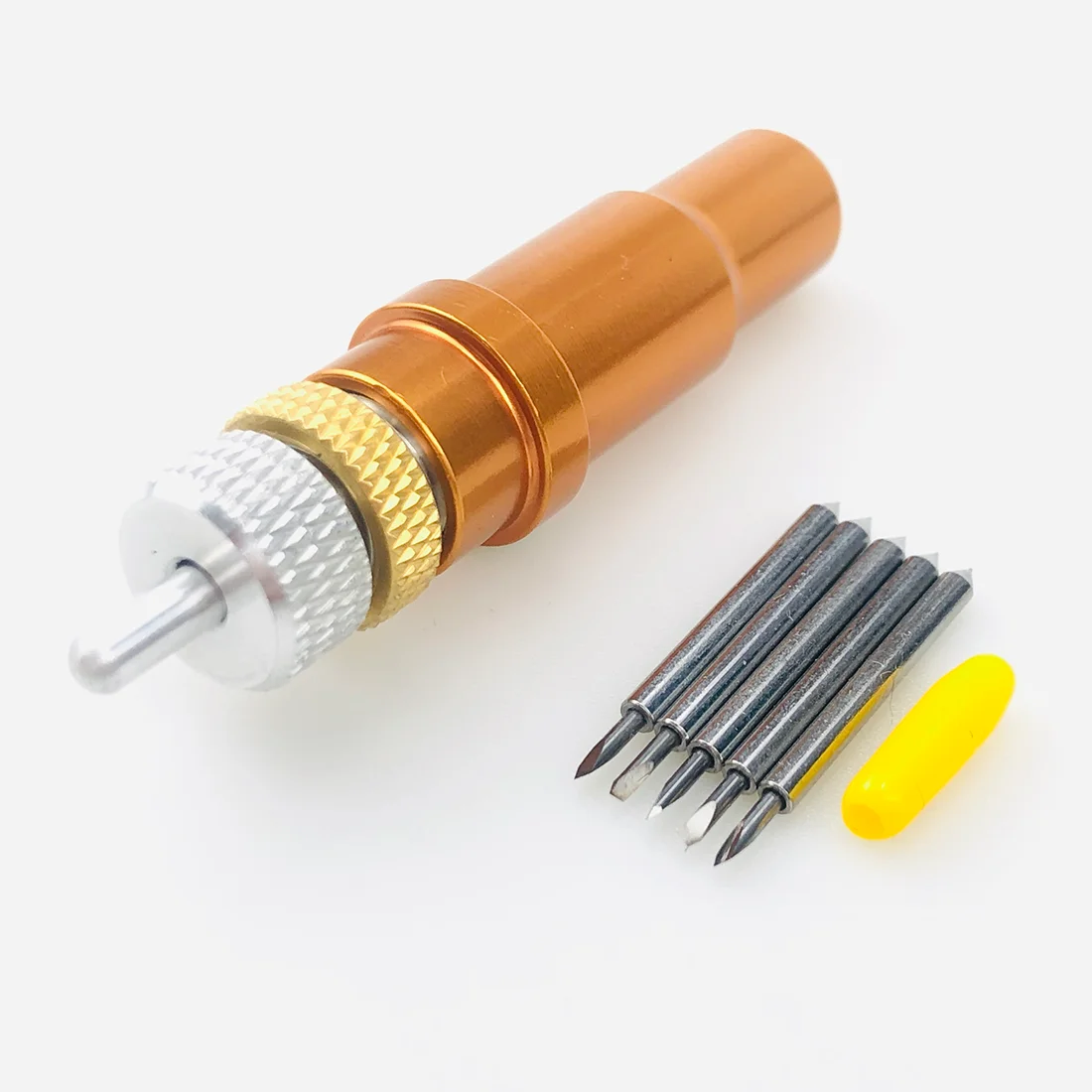 15 шт. лезвие плоттера 30 градусов для Skycut + 1 держатель лезвия диаметром 12 мм