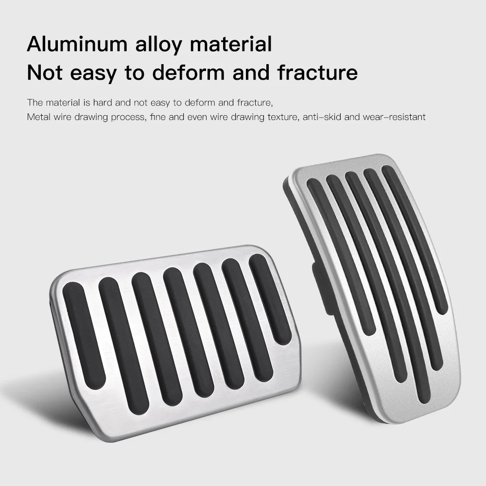 

Аксессуары для Tesla Model 3 Y 2023, модель 3 Y, Тормозная подставка из алюминиевого сплава для педали акселератора, магнитные накладки