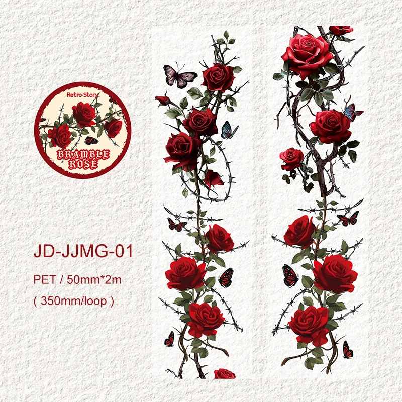 

Jianwu изолента Thorn Rose Series