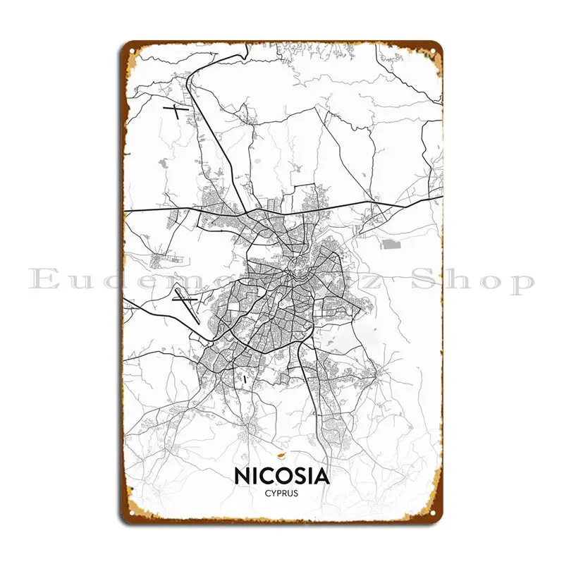 Nicosia Cy металлический знак для кинотеатра Настенный декор дизайнерский кинотеатр