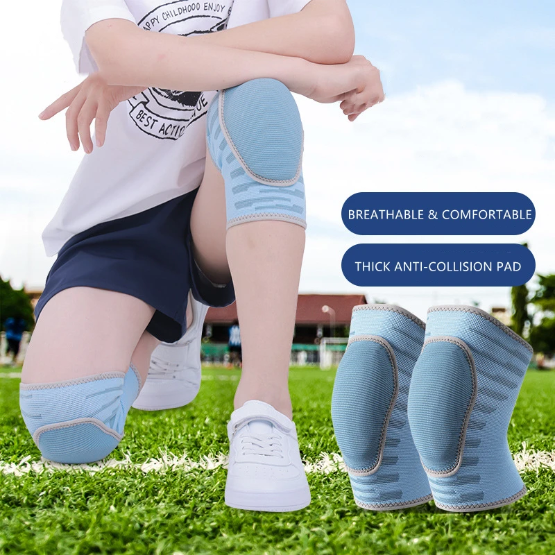 

2PCS Knee Pads for Children Kids Dance Basketball Soccer Running Volleyball Roller Skating Knee Support Gym Kids Sports Safety