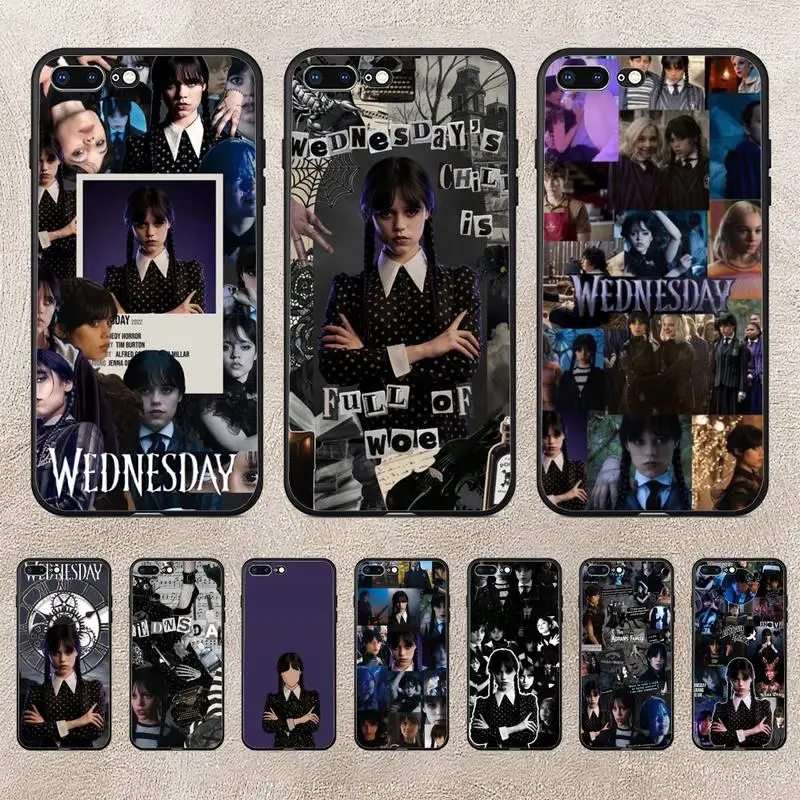 

Wednesday Addams Family Tv Show Phone Case For Huawei Y5 Y62019 Y52018 Y92019 Luxury Funda Case For 9prime2019