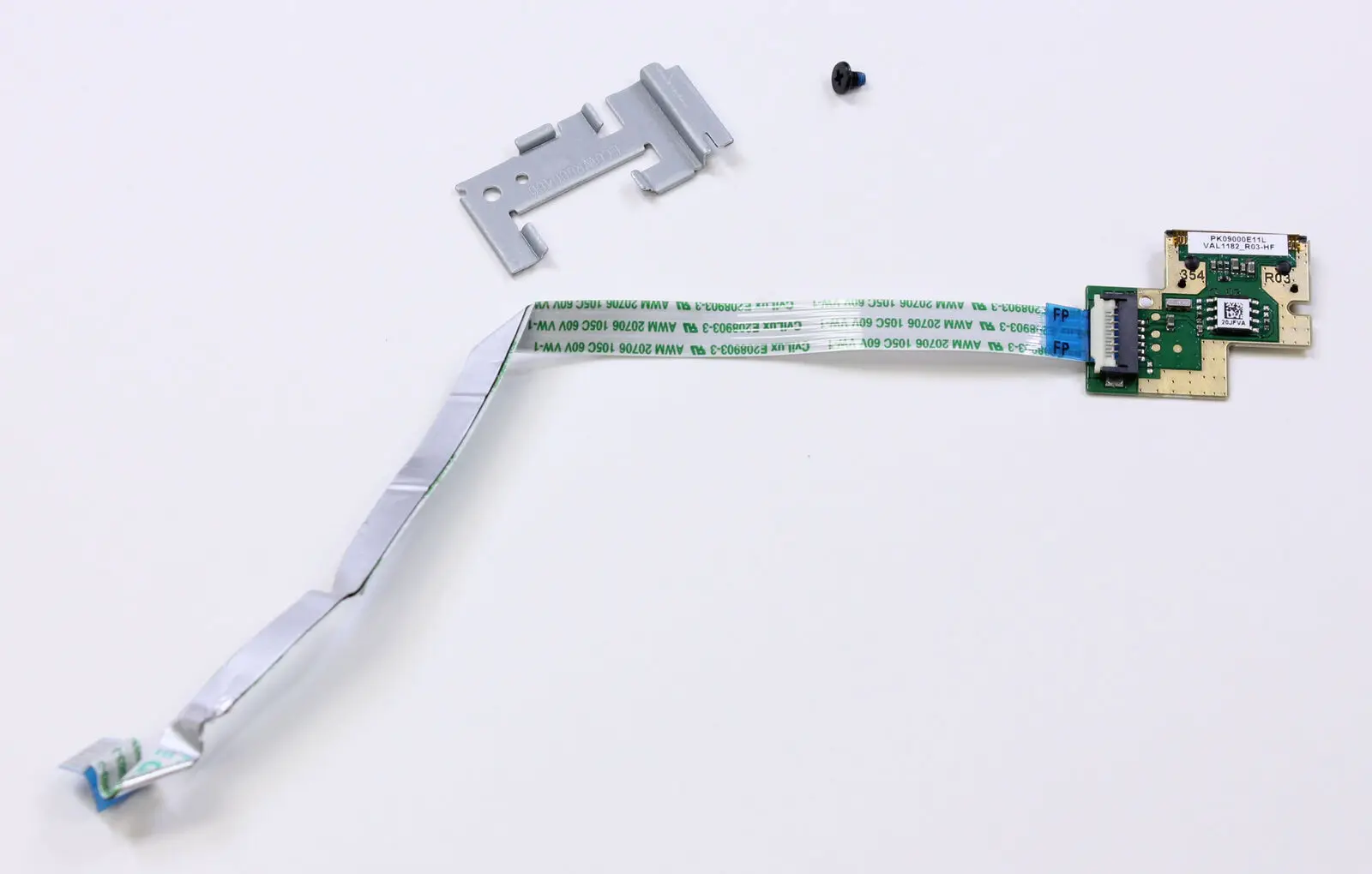 Фото Плата чтения отпечатков пальцев для Dell Latitude E5440 PK09000E11L с кабелем и кронштейном №1