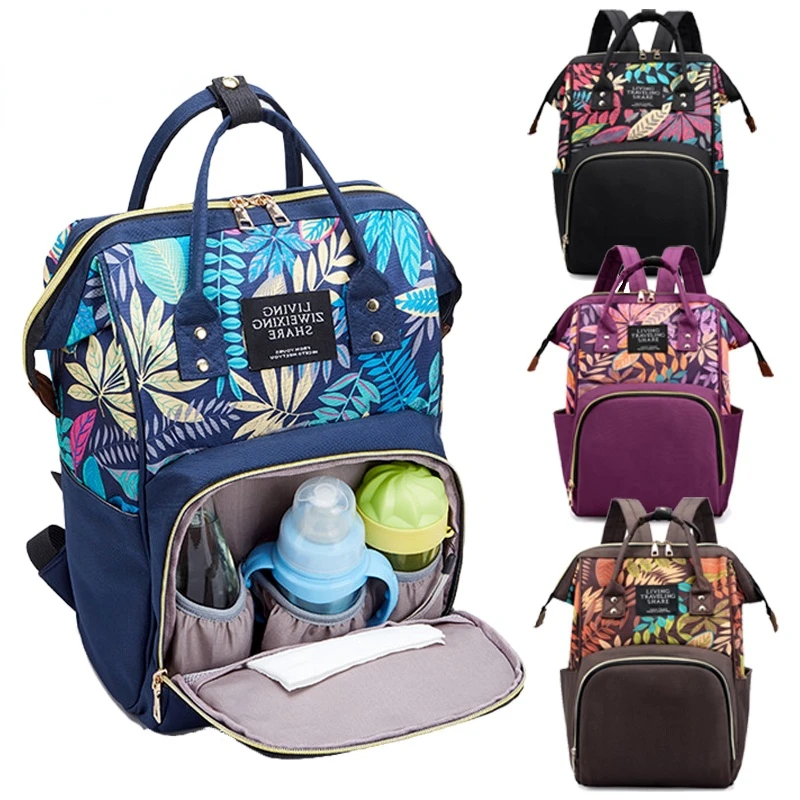 

Mommy Bag Backpack Large Capacity Tote Bag Multifunctional Waterproof Backpack Maternity Bag Travel Baby Care Diaper Bag