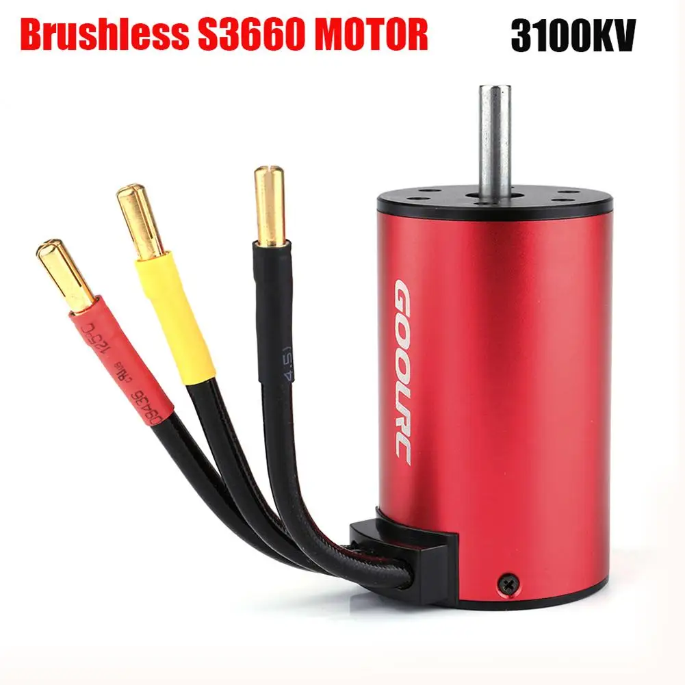 

Waterproof 3660 Brushless S3660 Motor Waterproof 2600kv/3100kv/3300kv/3800kv/4200kv For Traxxas Wltoys Rc Car 1/8/1/10 Tamiya