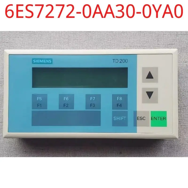 

used Siemens test ok real 6ES7272-0AA30-0YA0 SIMATIC S7, TD 200 text display for S7-200, 2-line, with cable (2.5m) and installat