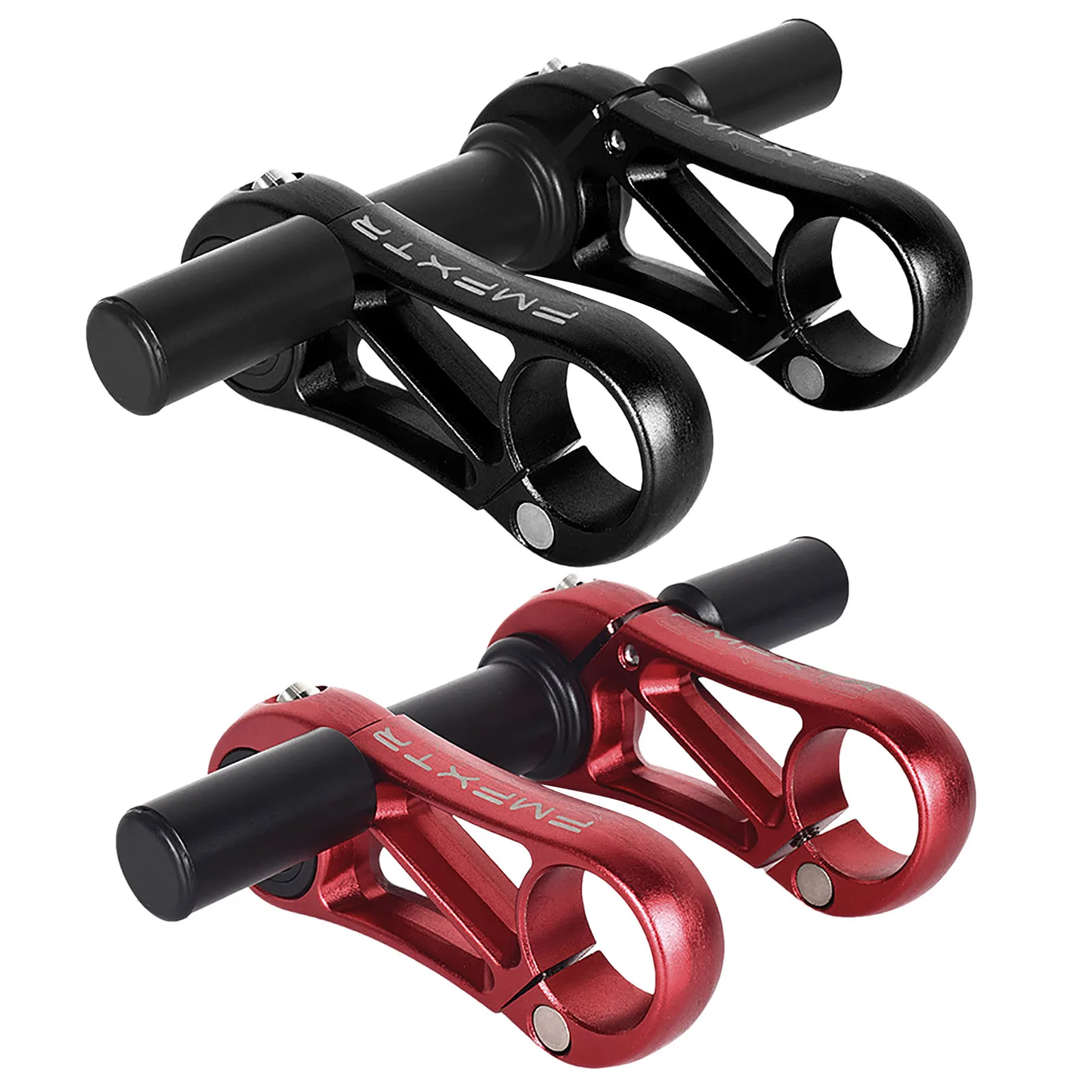 

Adjustable Bike Stem Bicycle Double Stem Riser Mountain Bike Stem Handlebar Stem Extender For Most Bicycles Aluminum Alloy