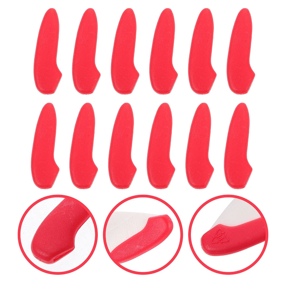 

30 Pcs Tip Set Tile Tools Knives Cover Protector For Tips Knife Plastic Sleeves Protecting