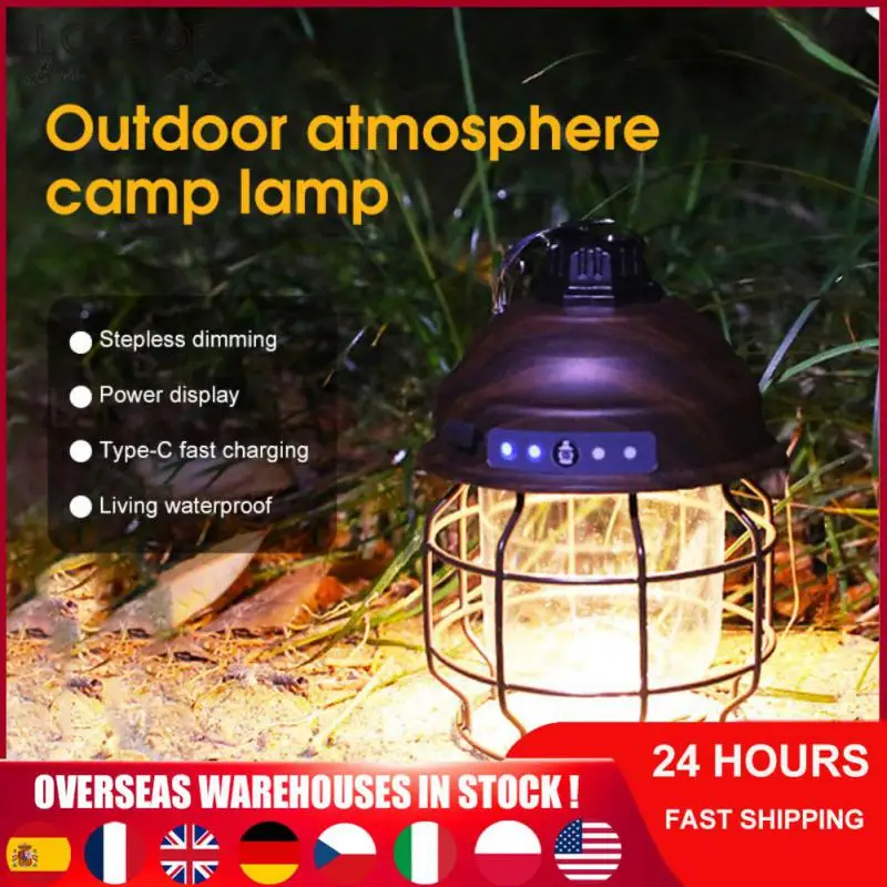 

Usb Charging Camping Lights Quality 3600mah Camping Equipment Emergency Lamp Multi-functionality Tent Light Type-c Charging Safe