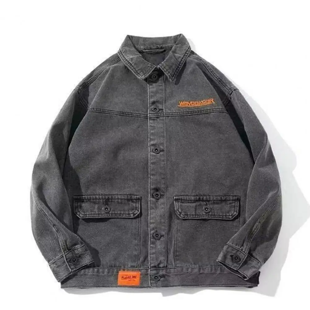 

Soft Spring Autumn Tooling Denim Clothing Men Denim Clothing Comfortable Streetwear