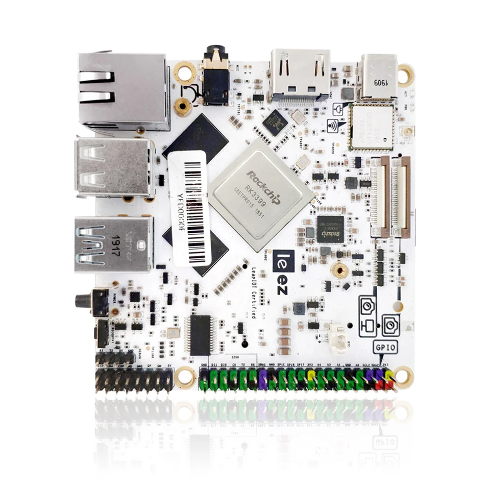 Leez SBC P710 Rockchip RK3399 Android 9.0 Cotex шестиядерный SBC/одноплатный компьютер 4 ГБ + 16 с Ubuntu Debian