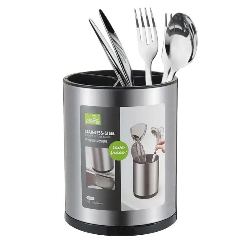 

Kitchen Utensil Holder Multifunctional Kitchen Tableware Cutlery Organizer Drainer Storage Rack For Chopsticks Spoon Forks