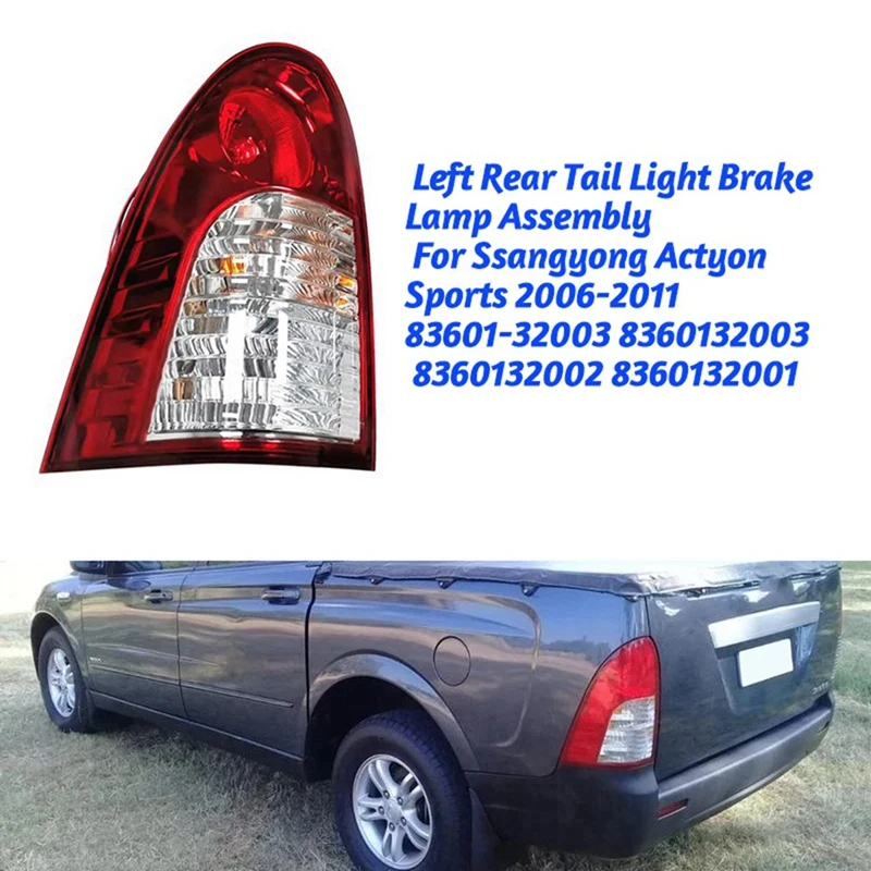 Автомобильная задняя фонарь в сборе 83601-32003 8360232003 для Ssangyong Actyon Sports 2006-2011 тормозной