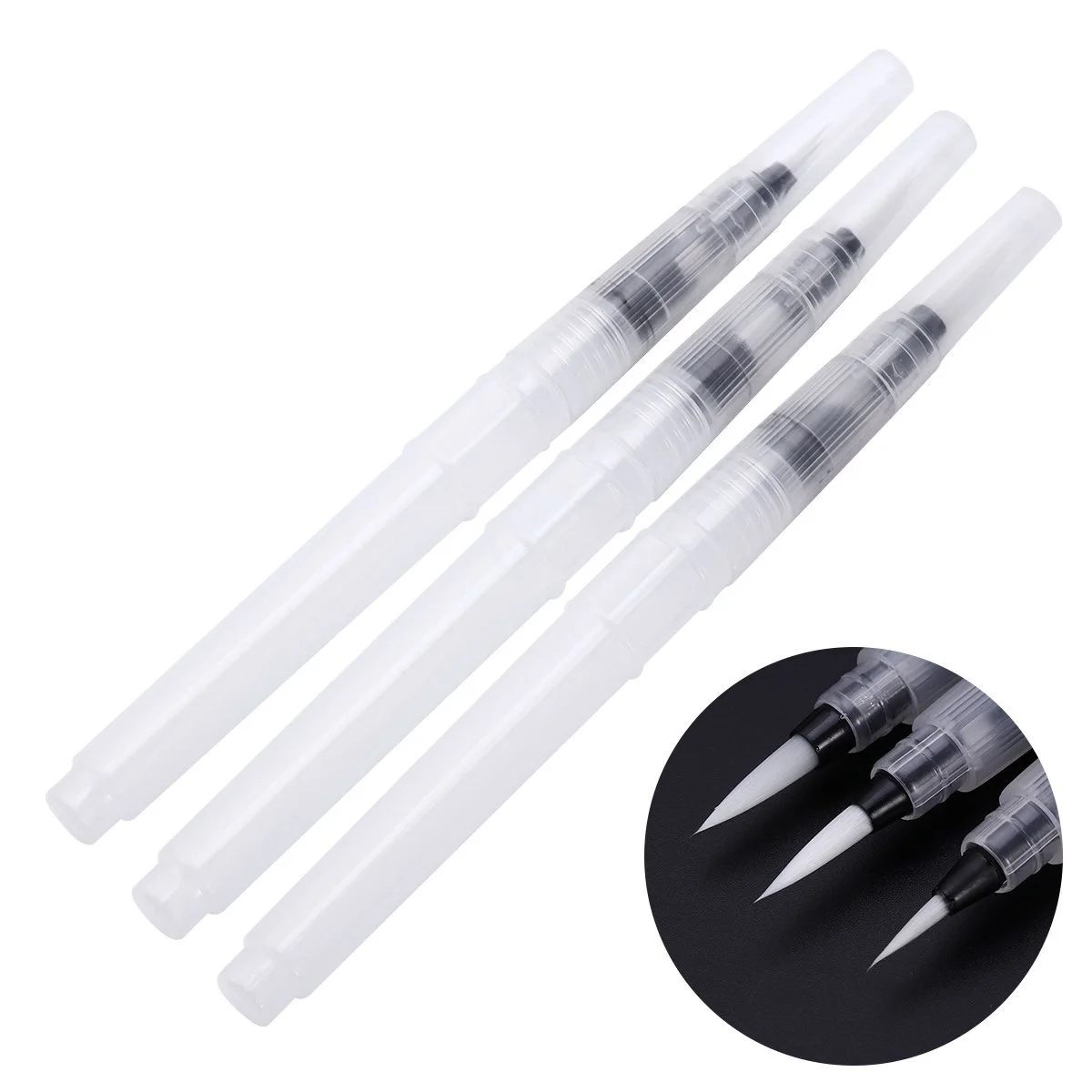 

Brush Pens Water Pen Watercolor Brushes Paintingcolor Set Coloring Premium Refillable