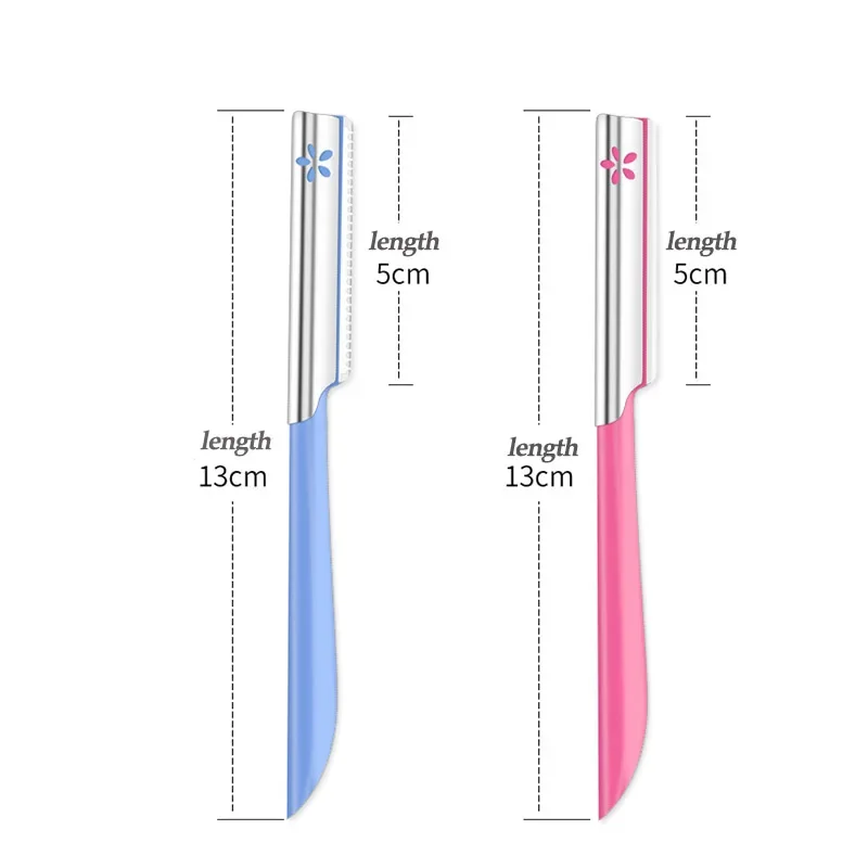 5 Шт. Женский Набор Для Стрижки Бровей Макияж Красота Удаление Волос Стальное