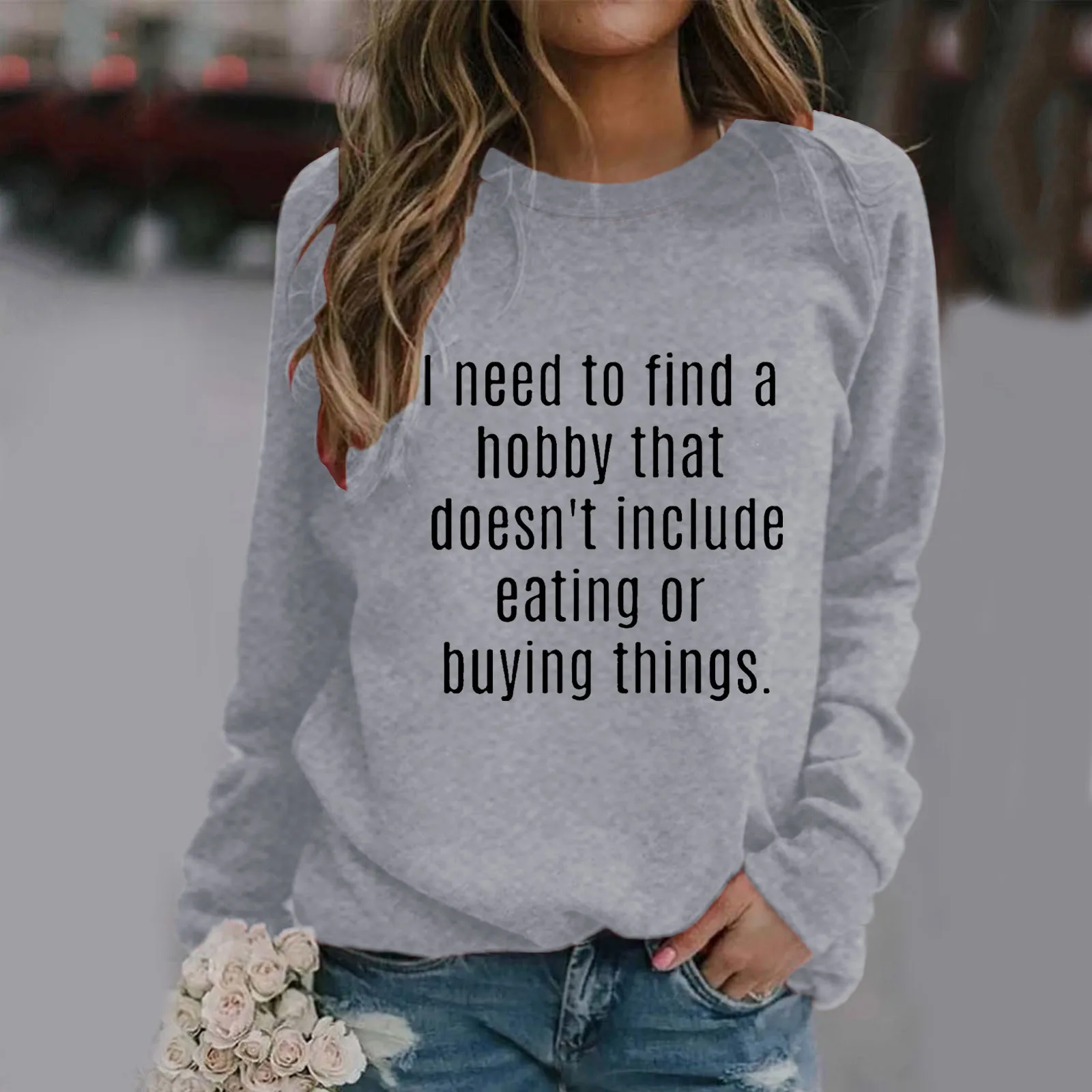 

Women's Fashion Print Top Blouse Long-sleeved O Neck Sweatshirts Casual Blouse Ladies Black Hoodie Fleece Hoodie Women Zip up