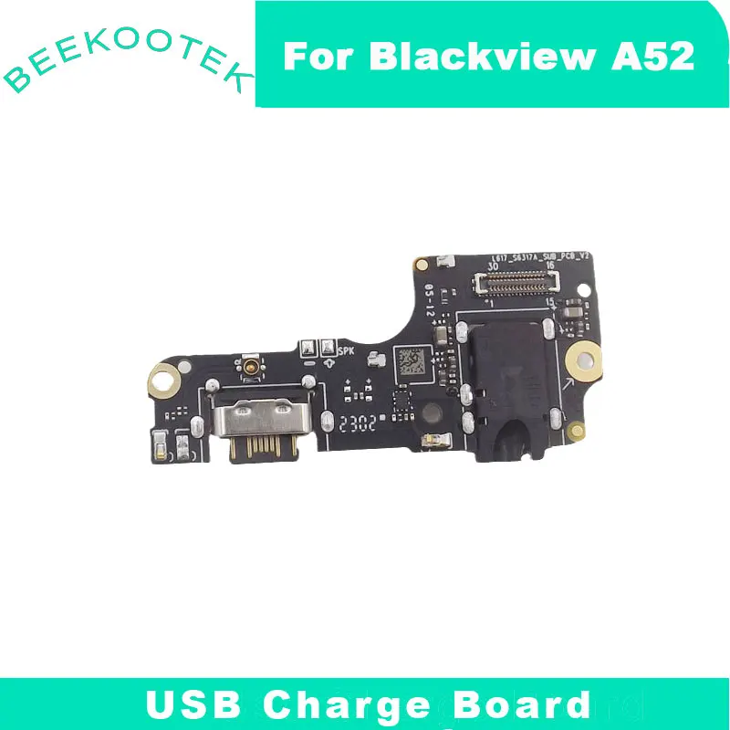 

Новинка, оригинальная USB-плата Blackview A52, базовая фотография, разъем для наушников, микрофон, аксессуары для смартфона Blackview A52