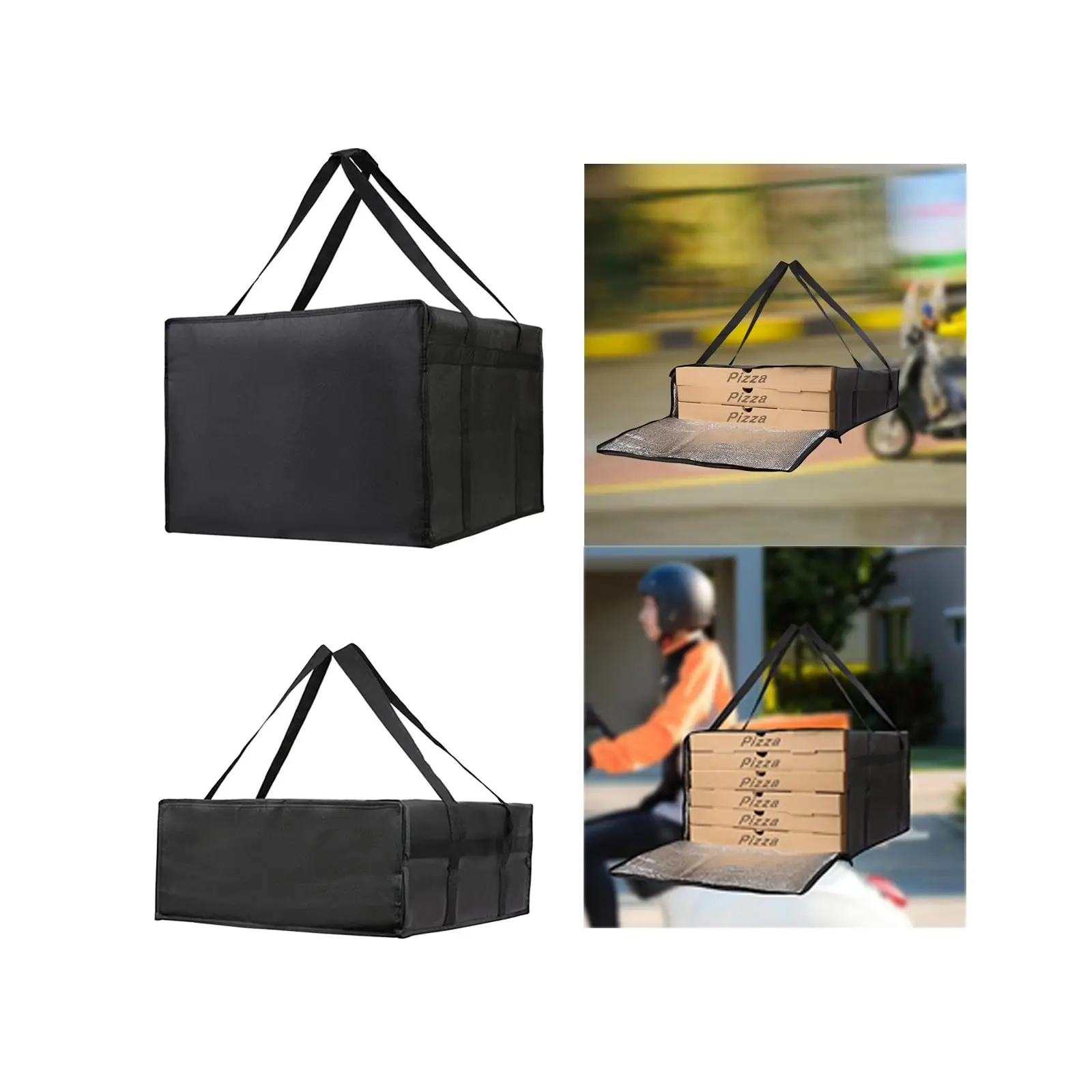 Пицца Develivey изолированная сумка Легкая горячая хранение холодных продуктов для