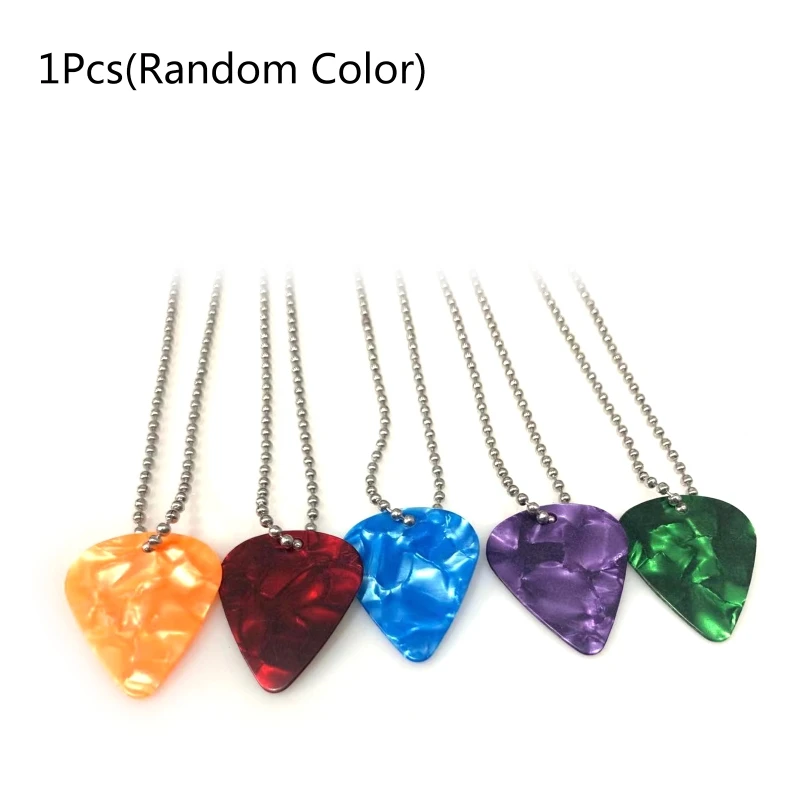 

Diamond Grade Zinc Alloy Guitar Pick Necklace Pick Pendant Music Lover Musician's Gift for Guitar Player