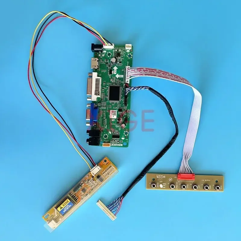 

Плата контроллера драйвера MNT68676 подходит для QD15TL04 QD15TL07 QD15TL09 1CCFL комплект Сделай Сам VGA DVI матрица 1280*800 HDMI-Совместимость 30Pin LVDS