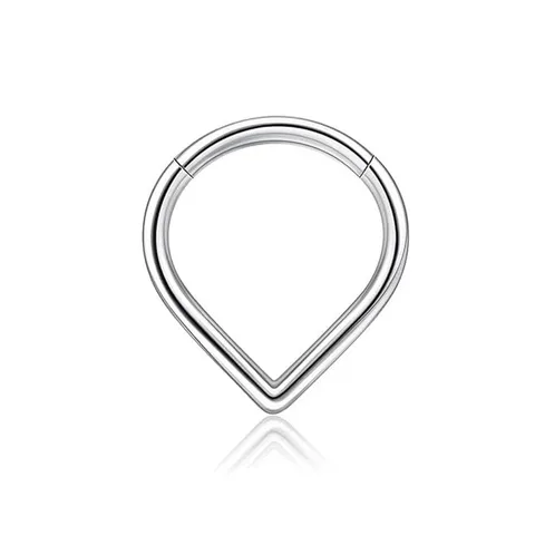 Кольцо в носу из нержавеющей стали 316L золотого цвета