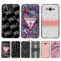 american fashion luxury guess brand phone case for samsung galaxy j4plus j6 j5 j72016 j7prime j7core j6plus coque