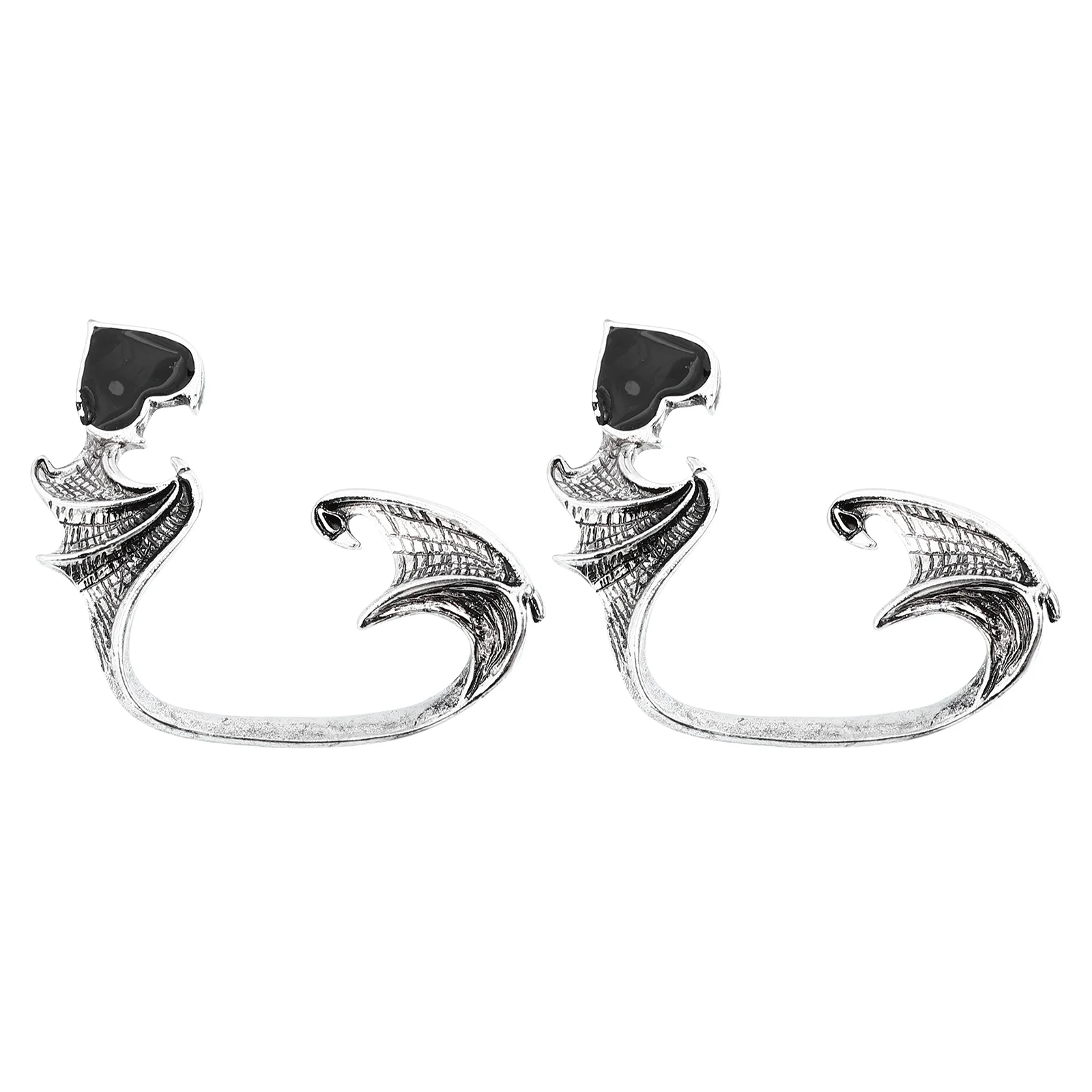 

2pcs Cuff Earring Gothic Ear Climber Earrings Punk Elf Earrings