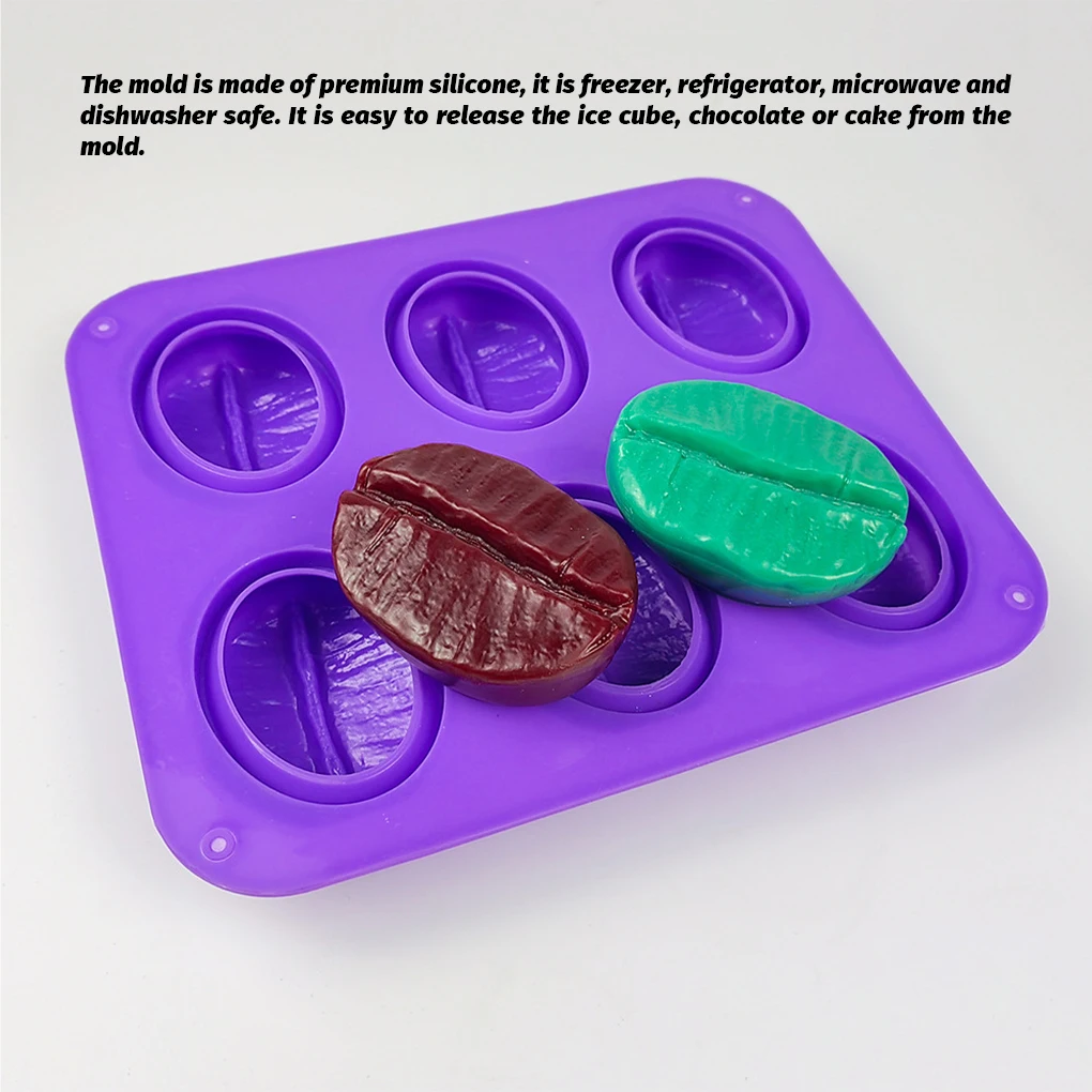 

Форма для мыла с 6 емкостями, наборы для изготовления ароматерапии и эпоксидной смолы, украшение для домашнего торта «сделай сам»