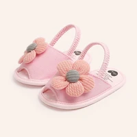 baby girl sandals summer crib shoes bowknot soft sole infant girls princess dress flats first walker shoes