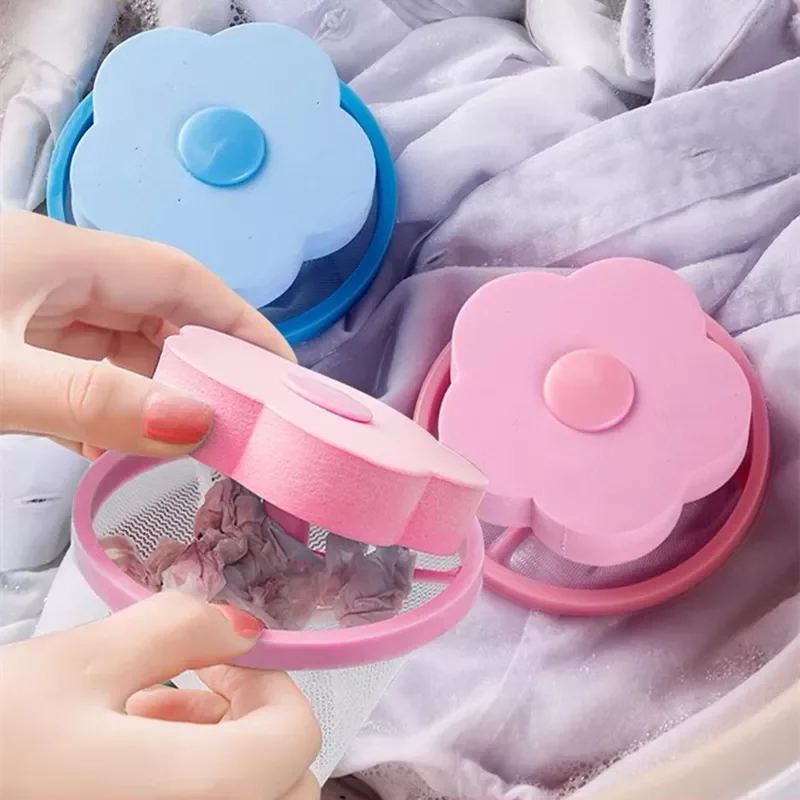 

Hair Filter Tools Washing Machine Floating Pet Hair Removal Fur Lint Mesh Dirty Collection Pouch Catcher Reusable Cleaning Balls