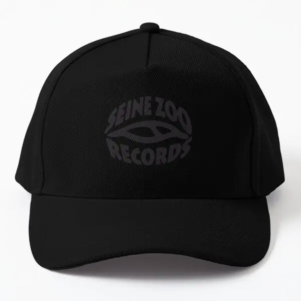 Seine Zoo Records Logo Nekfeu  Baseball Cap Hat Printed Sport Women Fish Outdoor Spring  Sun Czapka Summer Mens Solid Color