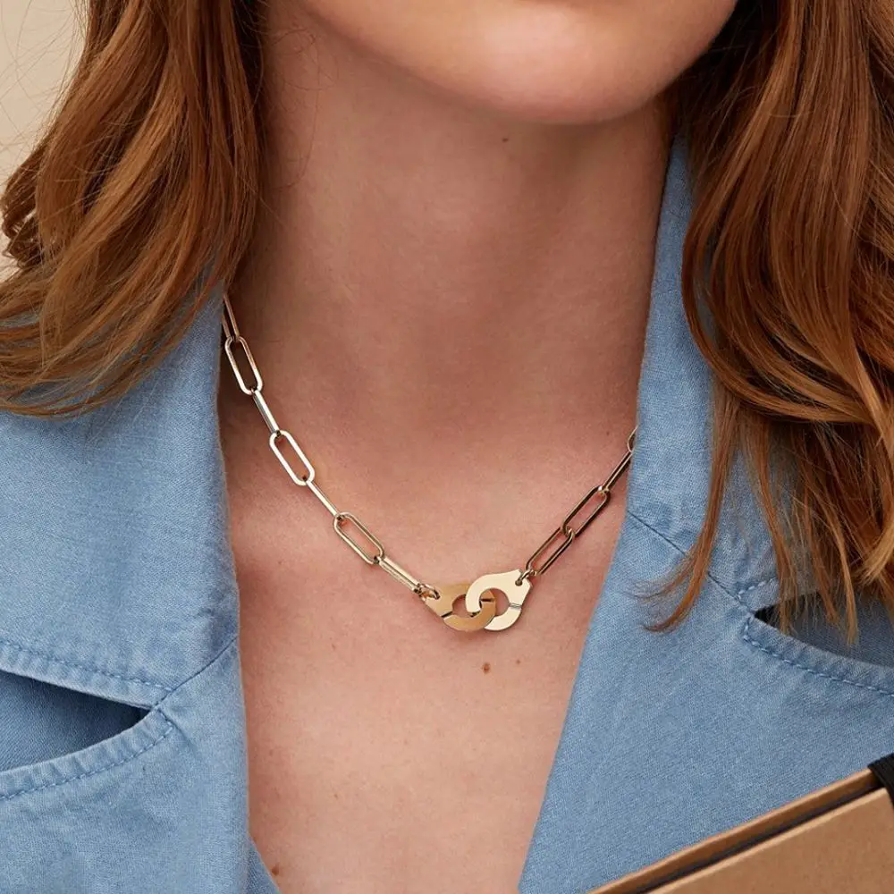 

Женское Ожерелье-чокер из нержавеющей стали 2022