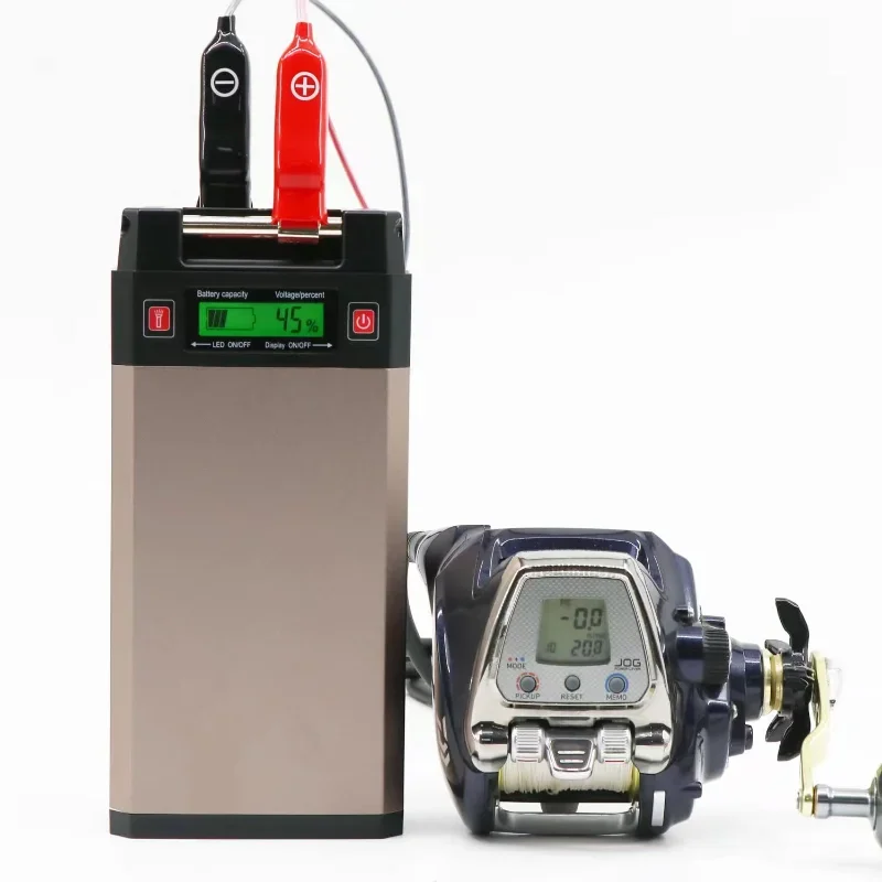 Аккумуляторная батарея для рыбалки 14 8 в 20000 мАч совместимая с кабелями