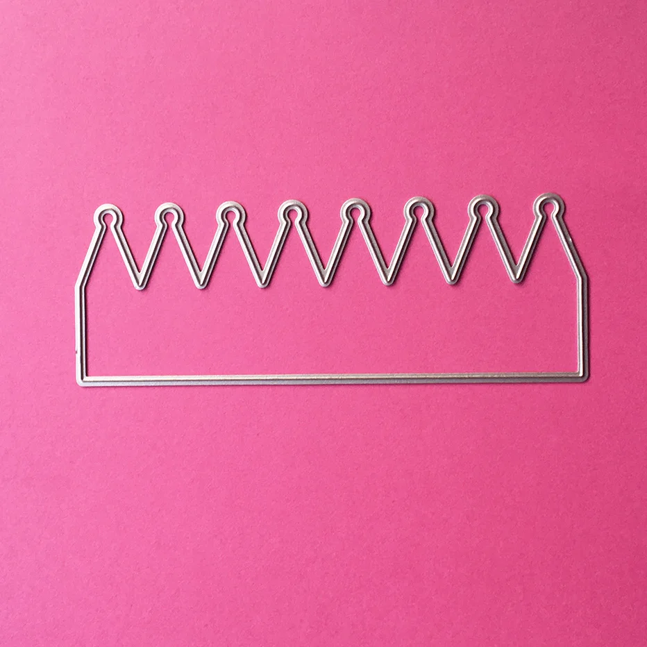 Счастливого дня рождения Яркий Праздник корона скрапбукинг режущие штампы