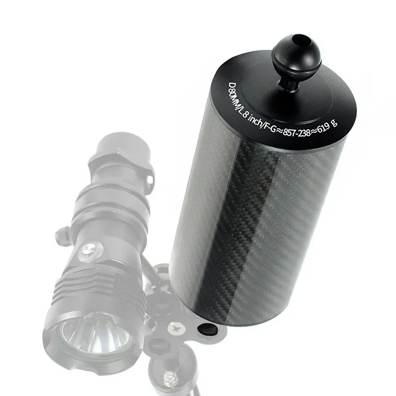 Плавучий рычаг из алюминиевого сплава диаметр 80 мм плавучий для дайвинга на 5/8/10