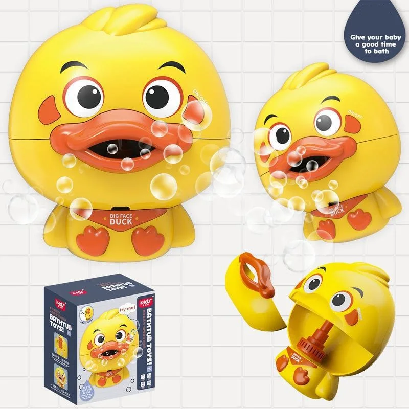 

Bathtub Automatic Bubble Maker Music Song Bath Toy for Baby Baby Bath Toys Bubble Machine Duck Music Kids Bath Toy